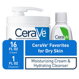 CeraVe Moisturizing Cream and Hydrating Face Wash Trial Combo