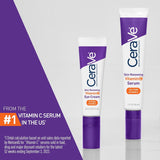 CeraVe Vitamin C Serum & Vitamin C Eye Cream Skin Care Set