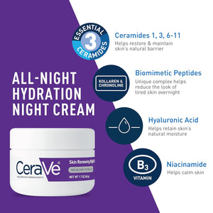 CeraVe Vitamin C Serum and Night Cream Skin Care Set