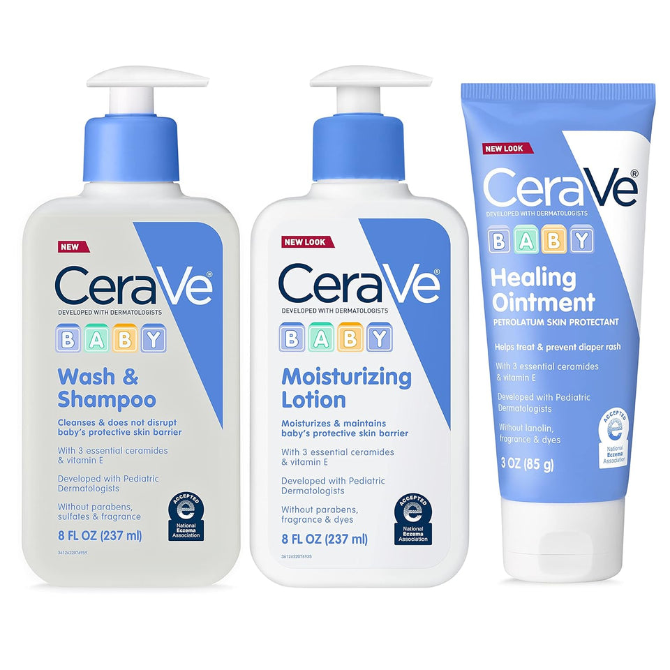 CeraVe Baby Bath Set / Baby Skin Care Gift Set