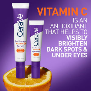 CeraVe Vitamin C Serum & Vitamin C Eye Cream Skin Care Set