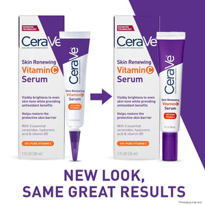 CeraVe Vitamin C Serum & Vitamin C Eye Cream Skin Care Set