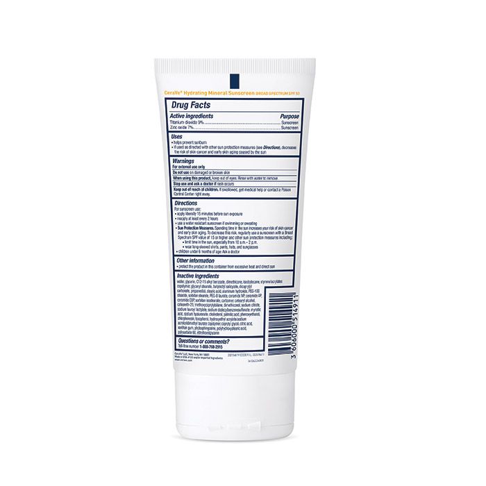 Hydrating Mineral Sunscreen SPF 50 Body Lotion